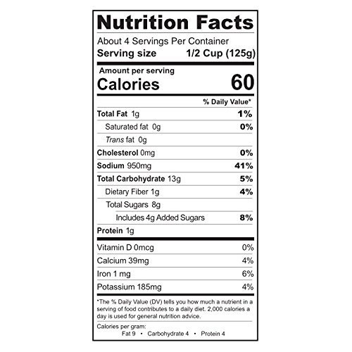 Kc Natural - No Tomato Carrot Marinara Sauce - Pizza Sauce - Pas