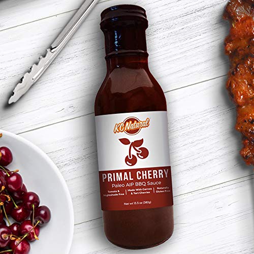 Kc Natural - Primal Cherry Barbecue Sauce - Nightshade Free - Pa Kc Natural - Primal Cherry Barbecue Sauce - Nightshade Free - Pa