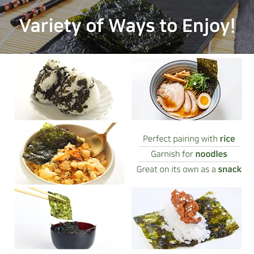 KD Home Organic Premium Sesame Oil Roasted Sigol Seaweed 24PK 0...