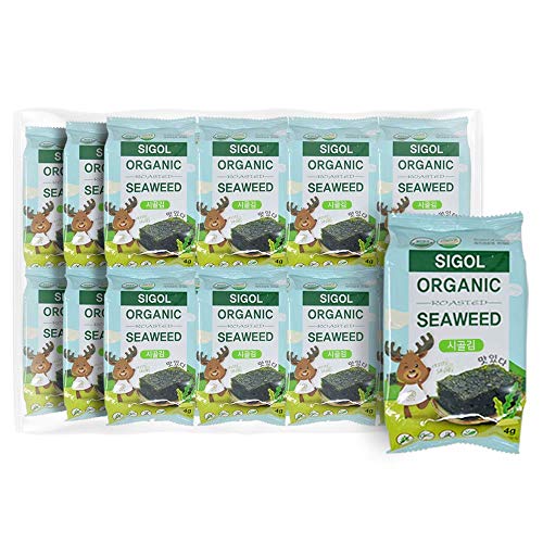 KD Home Organic Premium Sesame Oil Roasted Sigol Seaweed 24PK 0...