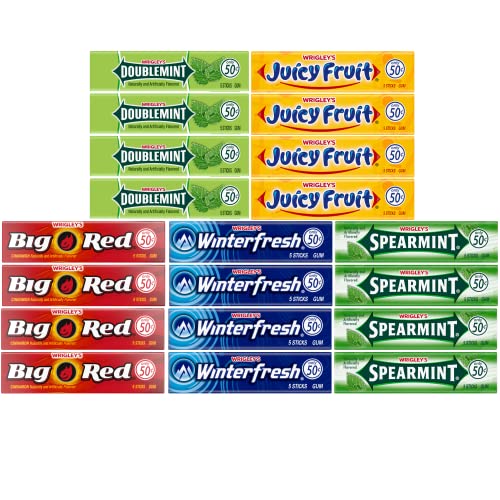 Wrigley Doublemint, Spearmint, Juicy Fruit, Big Red, Winterfresh...