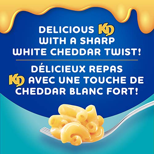 Kraft Dinner White Cheddar Macaroni &Amp; Cheese, 200G Box