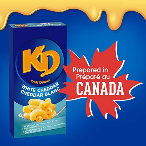 Kraft Dinner White Cheddar Macaroni &Amp; Cheese, 200G Box