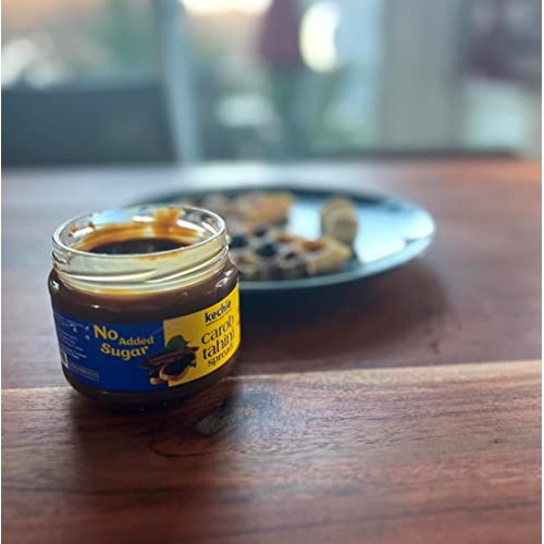 Kechie Carob & Tahini Spread, Plant Based, Vegan, Gluten-Free, C...