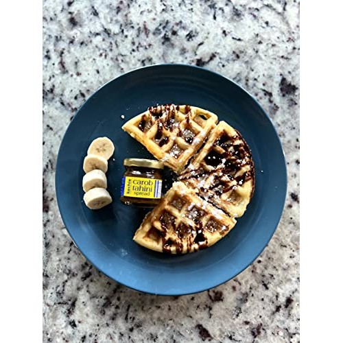 Kechie Carob & Tahini Spread, Plant Based, Vegan, Gluten-Free, C...