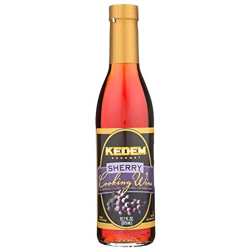 Kedem Gourmet Sherry Cooking Wine 12.7Oz Bottle, No Artificial C