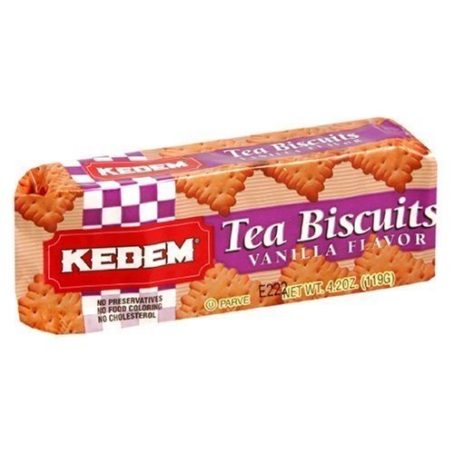 Kedem Tea Biscuit Vanilla Net Wt. 4.2 Ounce