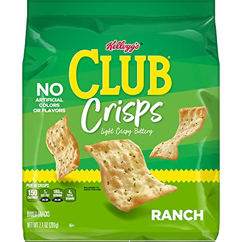 Club Cracker Crisps, Baked Snack Crackers, Party Snacks, Ranch,
