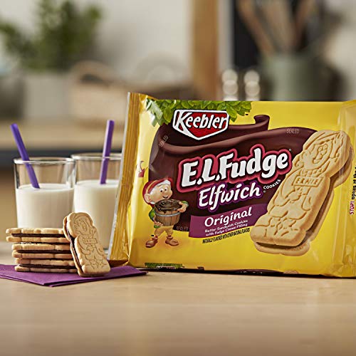 Keebler E.L. Fudge Elfwich Cookies, Original, Butter Sandwich Co