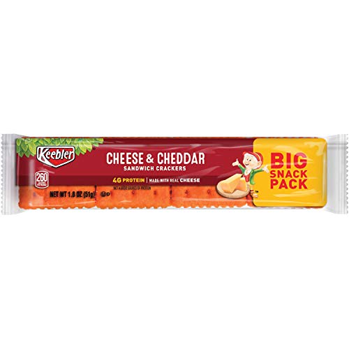 Keebler, Keb21147, Cheese And Cheddar Sandwich Crackers, 12 / Box
