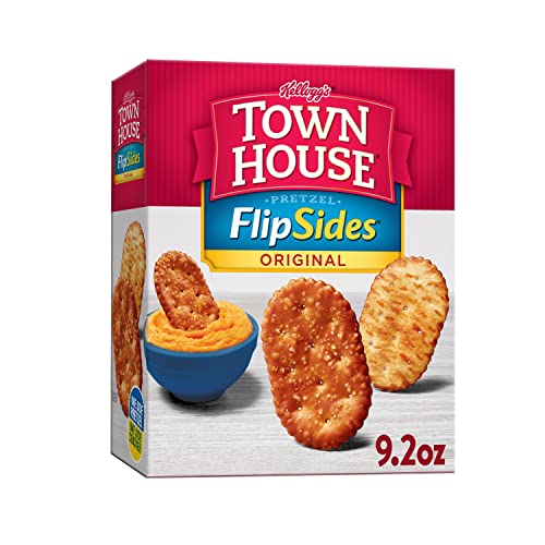 Town House Pretzel Flipsides Crackers, Baked Snack Crackers, Par Town House Pretzel Flipsides Crackers, Baked Snack Crackers, Par