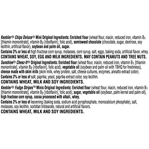 Keebler, Cookies And Crackers, Variety Pack, 21.2 Oz 20 Count