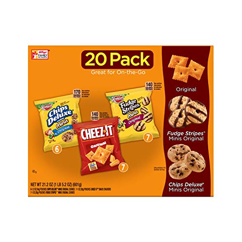 Keebler, Cookies And Crackers, Variety Pack, 21.2 Oz 20 Count
