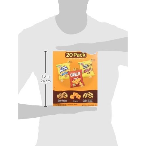 Keebler, Cookies And Crackers, Variety Pack, 21.2 Oz 20 Count