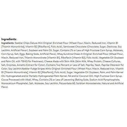 Keebler, Cookies And Crackers, Variety Pack, 21.2 Oz 20 Count