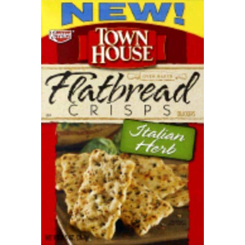 Flatbread Crisps Italian Herb Pack Of 4