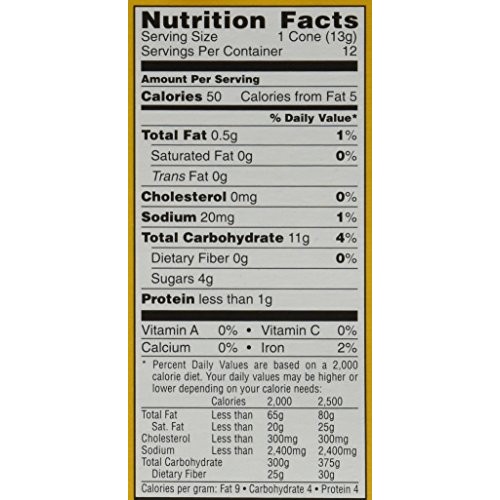 Keebler 12-Count Waffle Cones 5Oz 2 Pack