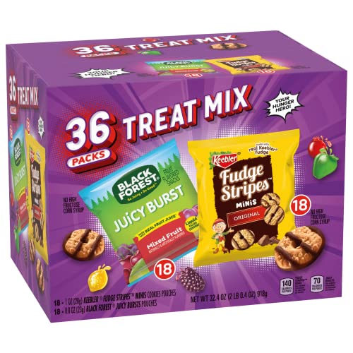 Keebler And Black Forest Variety Mix | 18 Keebler Fudge Stripe M