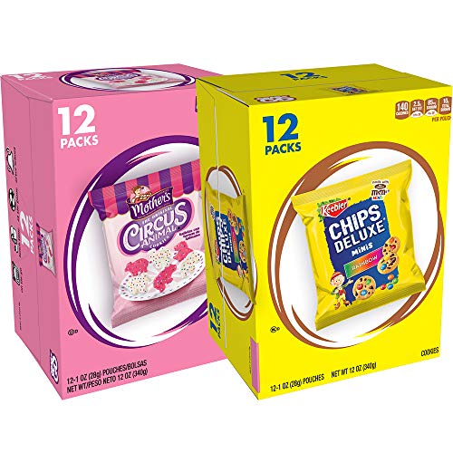 Keebler Chips Deluxe Rainbow Mini Cookies &Amp; Mothers Circus Anim