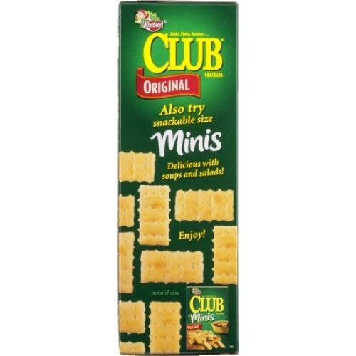 Keebler Club Crackers Original, 13.7 Ounce Box 4 Pack