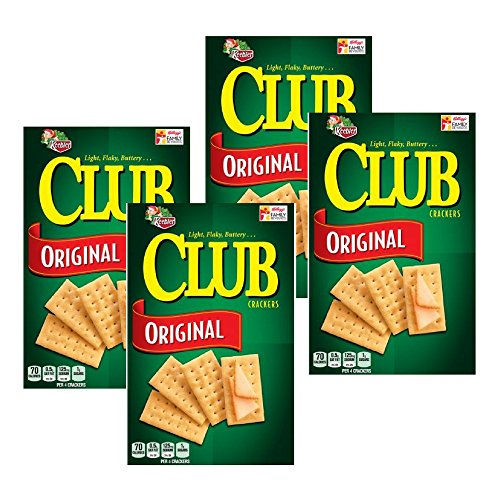Keebler Club Crackers Original, 13.7 Ounce Box 4 Pack