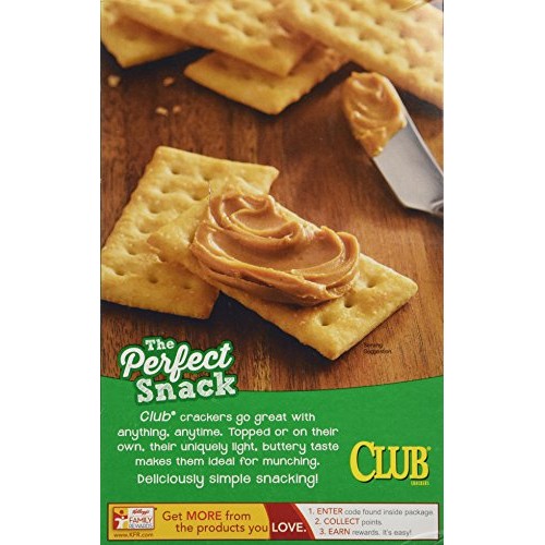 Keebler Club Crackers Original, 13.7 Oz. Pack Of 3