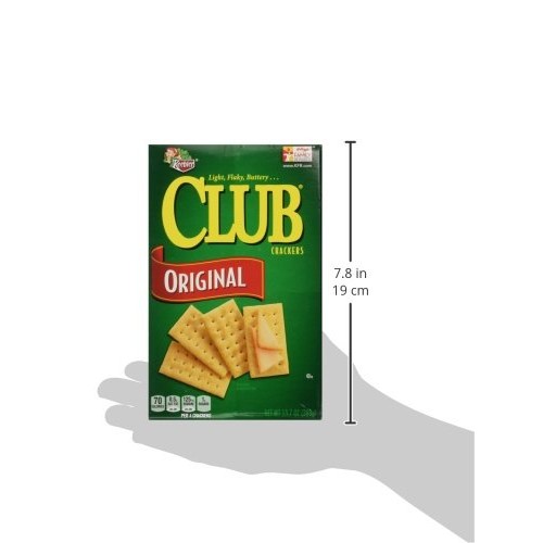 Keebler Club Crackers Original, 13.7 Oz. Pack Of 3