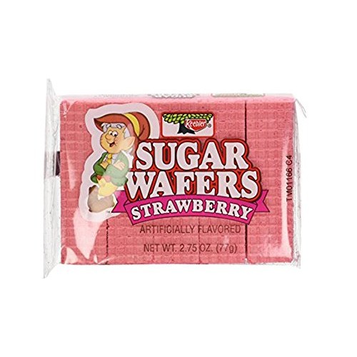 Keebler Sugar Wafers Strawberry 2.75-Ounce Packages Pack Of 12 Keebler Sugar Wafers Strawberry 2.75-Ounce Packages Pack Of 12