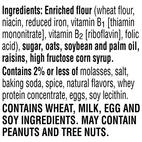 Keebler Country Style Oatmeal Cookies With Raisins, 10.1 Ounce,