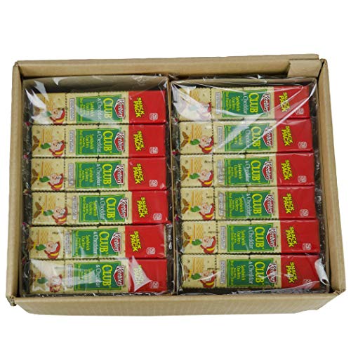 Keebler Crackers, Club And Cheddar Sandwich Pack Of 144