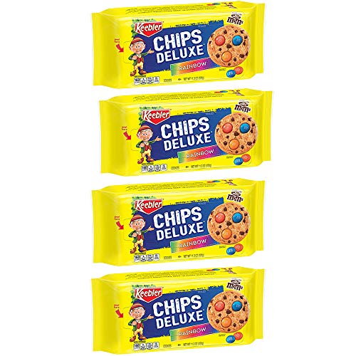 Keebler Chips Deluxe Rainbow With M&Amp;Ms Cookies, 11.3 Ounce, Pack
