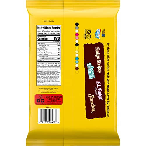 Keebler E.L. Fudge Elfwich Double Stuffed Cookies 12 Ounce