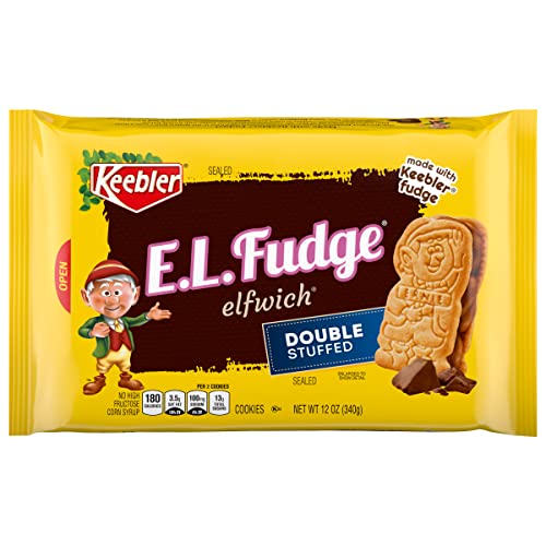 Keebler E.L. Fudge Elfwich Double Stuffed Cookies 12 Ounce