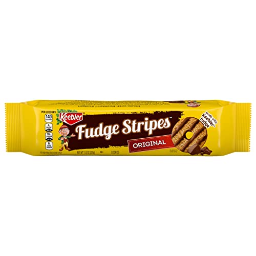 Keebler Fudge Stripes Cookies, Original, 11.5Oz