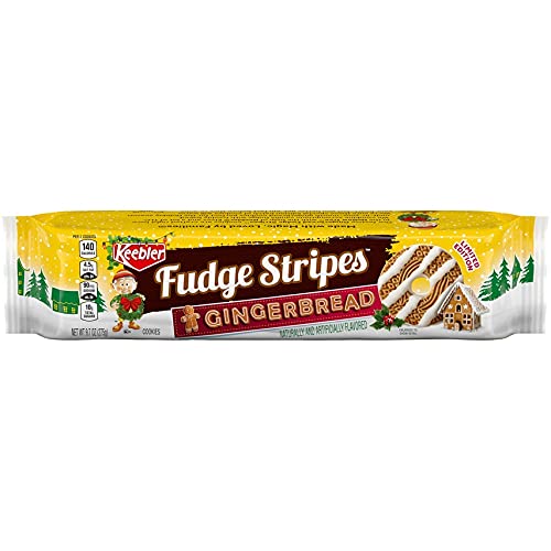 Keebler Fudge Stripes Gingerbread 9.7Oz