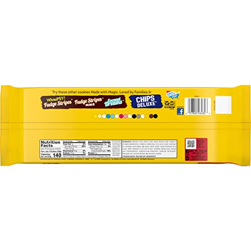 Keebler Fudge Stripes Original Cookies Family Size 17.3 Ounce