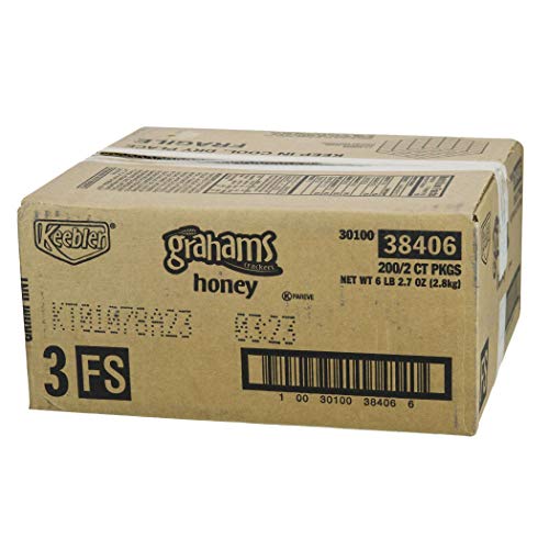 Keebler, Honey Graham Crackers, 0.49 Oz. 200 Count