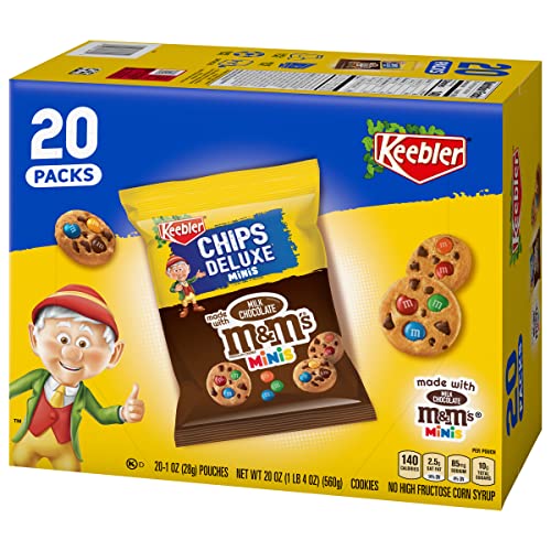 Keebler On-The-Go Chips Deluxe Rainbow Cookies With M&Amp;Ms, 20Oz,