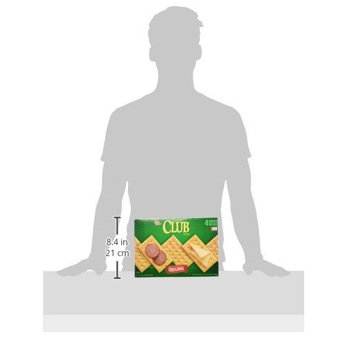 Keebler Original Club Crackers Four 13.7 Oz. Boxes