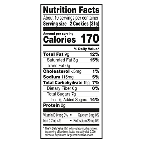 Keebler Sandies Shortbread Cookies, Cashew, 11.2Oz