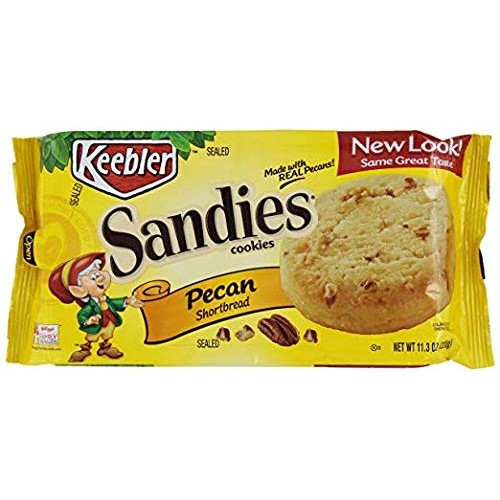 Keebler, Sandies, Shortbread Cookies, Pecan Pack Of 2