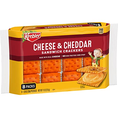 Keebler Sandwich Crackers, Single Serve Snack Crackers, Office a...