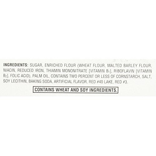 Keebler Strawberry Sugar Wafers Twelve 2.75 Ounce Packs