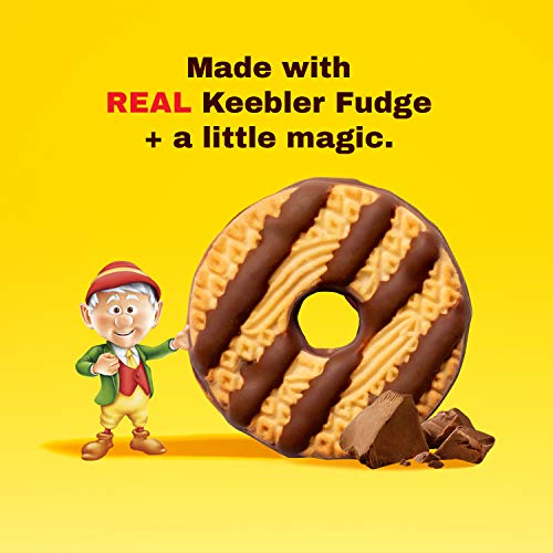 Keebler Stripes Cookies Original, Fudge, 17.3 Oz Pack Of 12