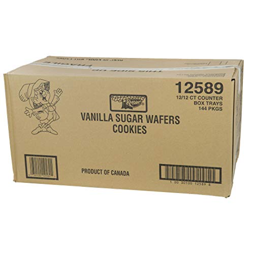 Keebler Sugar Wafer Vanilla, 2.75-Ounce Packages Pack of 12