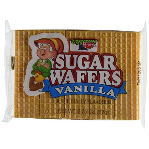 Keebler Sugar Wafer Vanilla, 2.75-Ounce Packages Pack Of 12 -