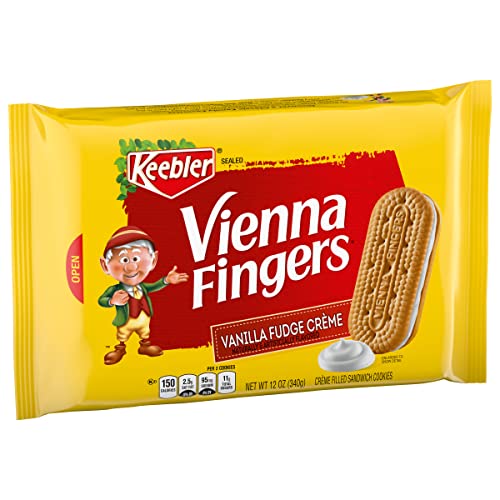 Keebler Vienna Fingers Creme Filled Sandwich Cookies, 12Oz