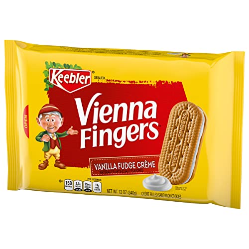 Keebler Vienna Fingers Creme Filled Sandwich Cookies, 12Oz