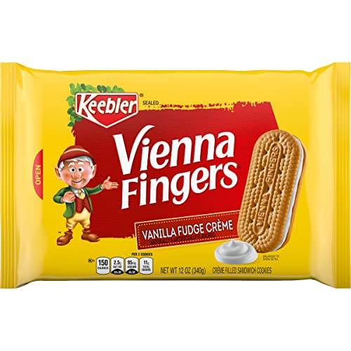 Keebler Vienna Fingers Creme Filled Sandwich Cookies, 12Oz