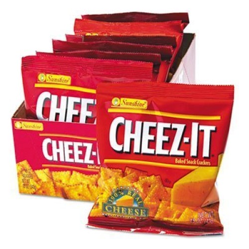 Kelloggs : Cheez-It Crackers, 1.5Oz Single-Serving Snack Pack, 8